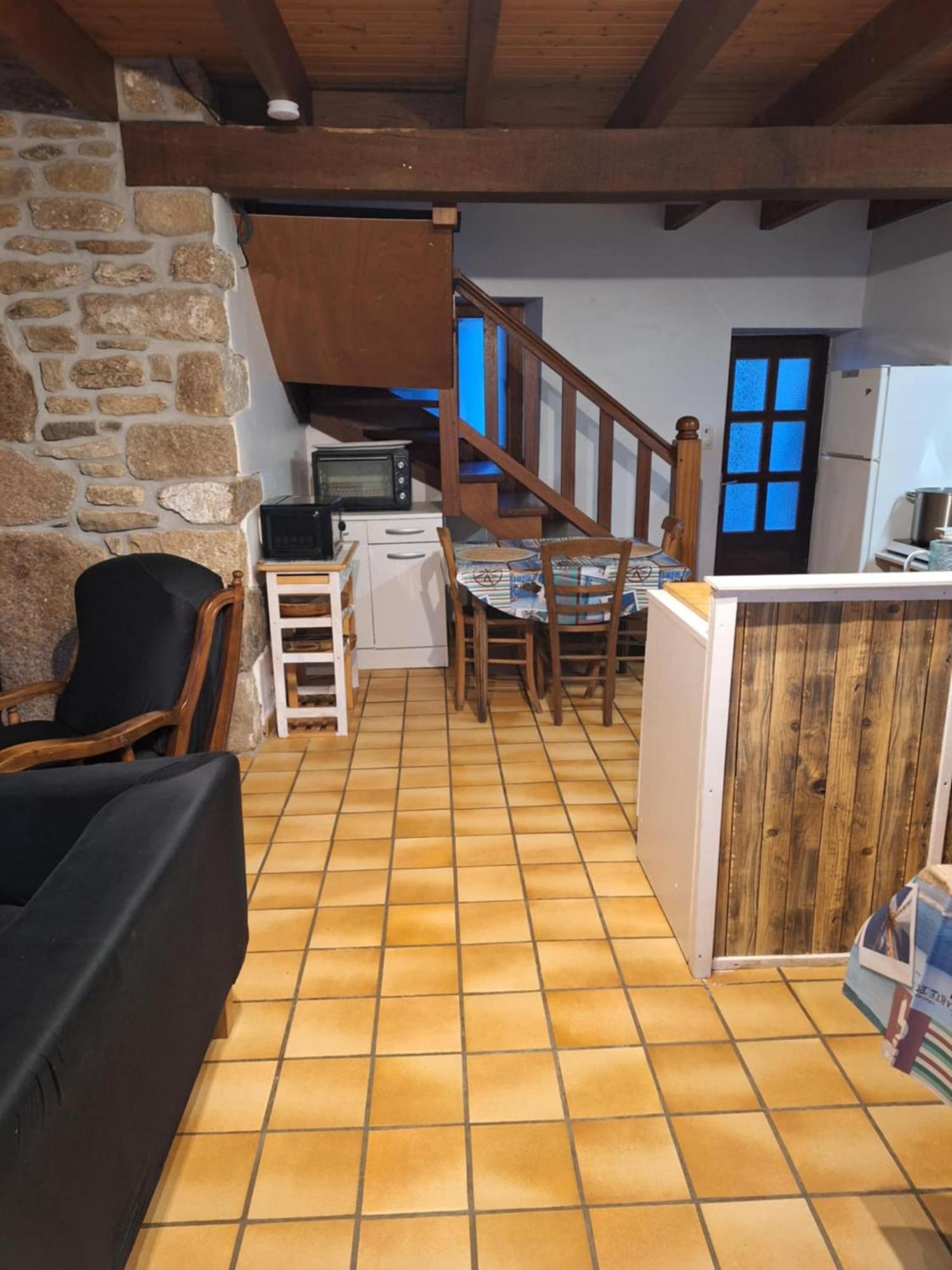 Gite Des Monts D'Arree La Feuillee Bagian luar foto